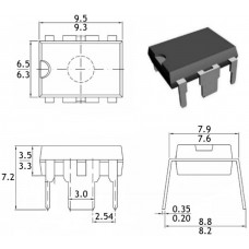 SM8002C / ШИМ контроллер / HDIP4