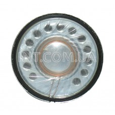 Динамик / 8 OHm / 0.5W / D=28mm, L=5mm / металлический корпус, 81dB, KLS