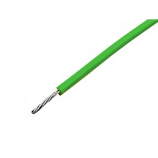 Провод / 26 AWG (0.13 mm2) / зеленый / 1 m / силиконовый