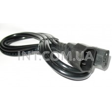 Шнур сетевой комп., для ИБП / IEC C13-C14 / 220V, 10A / L=1.8m / PowerPlant