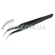 Пинцет / ZD-156F / изогнутый с заостренной рабочей частью