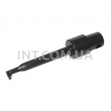 Щуп измерительный, тестовый клипс / HM-238-B / черный, круглый, L=58mm