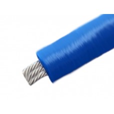 Провод / 8 AWG (8.29mm2) / синий / 1 m / силиконовый, 600В, -60...+200°C