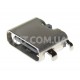 Гнездо USB C (TYPE-C) / на плату / 6 выводов / C-22
