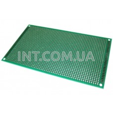 Макетная плата CH-08 /90х1500mm / двусторонняя с металлизацией, макетное поле