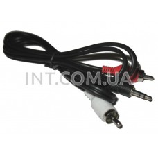 Кабель стерео 3,5mm - 2 RCA (тюльпан) / L=5m